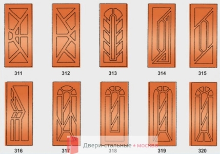 Панели 311 – 320